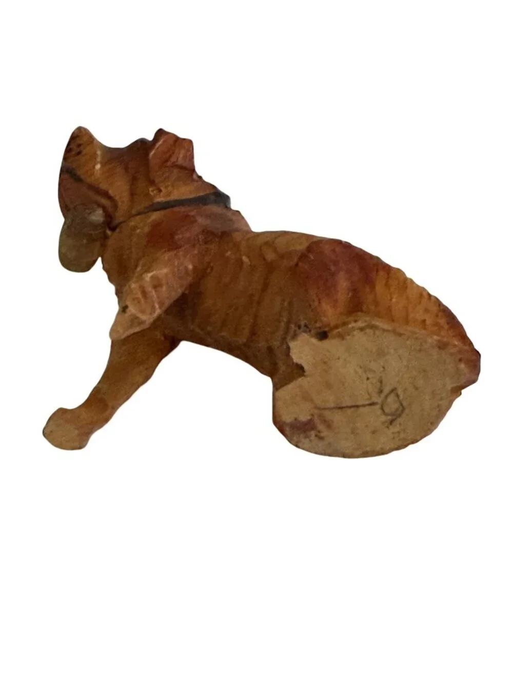 Vintage hand carved